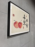 柳莺花燕免打孔电表箱装饰画现代简约客厅餐厅挂画电闸箱配电箱遮挡壁画 事事如意 60X40遮挡50X30表箱 上掀款 实拍图