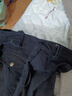 利来俏（LILAIQIAO）工装裤子劳保裤防烫工作裤男耐磨宽松电焊工人裤子焊工工作服春秋 藏青色纯棉裤【两条】 XL 175/（建议130-155斤） 实拍图