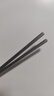 美厨（MAXCOOK）纯钛筷子 抑菌家用筷子钛餐具 金属钛筷防烫防滑筷子家用餐具套装 抗菌纯钛筷子 银色1双装 MCK9103 实拍图
