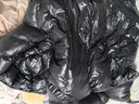 高梵黑金鹅绒服先锋4.0大4格新款男女同款短款加厚羽绒服 黑色 2XL 晒单实拍图