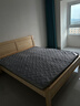 雅鹿乳胶床垫1.8x2米榻榻米褥子单人学生宿舍席梦思海绵垫子床被褥垫 格韵灰-约9cm厚【乳胶填充】 1.5x2.0米【高回弹 不易塌陷】 实拍图