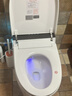 JOMOW墙排后排智能马桶家用全自动语音烘干虹吸式一体式坐便器 简配【黑屏】无水箱无质保+不包安装 200-500mm【坑距备注】 实拍图