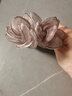 Royal sasa新年礼物头绳发饰复古头花简约森女系发圈仙女丸子头饰增发量 实拍图