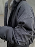 灿图bomber飞行夹克棉服男冬季美式潮流工装加厚短款外套棉袄子上衣服 黑色【常规夹克款】 XL 实拍图