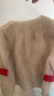 百图betu女装秋季新款东方简奢风手工盘扣环保皮草外套女2409T65 杏色 M 实拍图