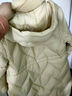 衣香丽影连帽羽绒服女中长款新款抽绳收腰90绒厚外套 米黄 M 实拍图