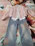 慕伊铭（MUYIMING）粉色小香风盘扣棒球服外套女2026早春季新款新中式国风小个子夹克 粉色 常规 S 建议85-100斤 实拍图