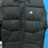 adidas 拒水防泼防风保暖鸭绒羽绒服面包服男女同款阿迪达斯官方   汉玉白   XXS 实拍图