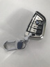 Qidian适用于宝马钥匙套5系新525530li7系1系3系车钥匙扣壳X3/X1/X5/X6 【刀锋】极光银--钥匙套+五金扣 实拍图