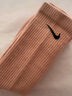 耐克(NIKE)袜子男女同款 吸汗运动袜 中筒袜三双装SX6888-914多色装M 实拍图