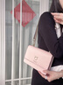 CUADEN KLLIATM轻奢包包女款一鹿有你新款单肩包女士斜挎包女生日礼物送女友老婆 新色系【粉色】礼盒装 2025高级感女生包实用走心送老婆妈妈长辈 实拍图