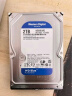 西部数据（WD）台式机械硬盘 WD Blue 西数蓝盘 2TB 5400转 64MB SATA CMR垂直 电脑硬盘 3.5英寸 WD20EARZ 实拍图