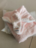 贝谷贝谷儿童浴巾洗澡新生婴儿带帽浴袍珊瑚绒加厚软吸水速干宝宝斗篷裹巾 A类加厚款 粉色小兔1 礼袋装 120*80cm 实拍图
