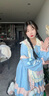 唐努乌（Tang Nu wu）洛丽塔裙子猫爪op学生Lolita 优雅连衣裙小公主裙子正礼物 甜猫猫+围裙 XL 【130-140斤】 实拍图