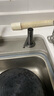 卡贝（cobbe）厨房水槽皂液器通用洗洁精按压器洗涤剂抽取器延长管洗菜盆洗碗池 【枪灰】304不锈钢头+硅胶管 实拍图