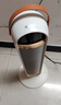 美的（Midea）石墨烯电热取暖器家用 智能语音暖风机 全屋升温大面积电暖气快热炉节能省电浴室火焰A 高塔白色语音灯光款【暖灯光+智能语音】 实拍图