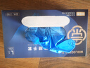 乌斯京一次性手套丁腈手套100只/盒大码食品级家务清洁实验劳保防护橡胶 实拍图