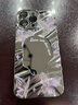 鹿途者 DEERWALK韩风ins唯美蝴蝶镜面适用苹果16promax手机壳iphone17pro女款12自带镜头膜13Pro小众高级感网红 玫瑰金色蝴蝶-电镀银波纹镜子 iPhone 16 Pro  实拍图