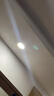 欧普（OPPLE）欧普LED筒灯嵌入式吊顶孔灯客厅家用灯三色变光吸顶桶灯开孔7—9 银边款【白光】开孔7-9cm 5W 实拍图