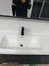 艺昕浴室柜陶瓷一体盆卫生间洗手盆洗脸盆柜组合智能镜套装洗漱洗手台 120CM轻奢灰标准款+全套配件 实拍图