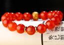 慈元阁情人节礼物十二生肖手链男女款守护黑曜石红玛瑙本命手串情侣饰品 属狗 猪-女款-阿弥陀佛 实拍图