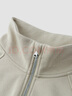森马（Semir）卫衣女插肩袖立领复古简约2024冬季抓绒套头衫ins潮109724116001 实拍图