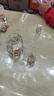 DISID甜品台展示架点心茶歇盘摆台派对盘子多层果盘下午茶摆盘塑料 【六件套】欧式甜品台套装 1个 实拍图