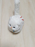 亦趣仿真猫玩偶会叫小猫咪毛绒玩具摆件可爱猫咪公仔儿童生日新年礼物 纯白会叫猫咪+铃铛 实拍图