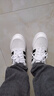 阿迪达斯（adidas）男鞋板鞋 25冬季新款运动鞋透气轻便白色休闲鞋低帮鞋子男 时尚板鞋/小白鞋/热推款 43 实拍图