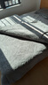 拉芙菲尔 A类牛奶绒四件套秋冬法兰绒双面加厚珊瑚绒 200×230cm 钛灰色 实拍图