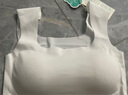 茵曼（INMAN）小花瓣薄款无痕内衣2025夏季女装新款软支撑聚拢固定杯文胸罩 白色-2842001 均码 实拍图