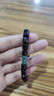 缔晶小叶紫檀手串男士手链和田玉手饰男生礼物高级小众木质首饰中国风 紫檀木和田玉手串【礼盒装】 实拍图