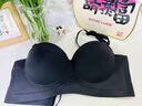 多情猫半杯内衣女调整型聚拢收副乳防下垂无钢圈夏季凉感薄款无痕文胸罩 经典黑【单件】 M （34AB杯/90-105斤【厚1.8cm】 实拍图