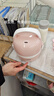 LOTOR电热饭盒自热插电保温热饭器蒸饭器上班族带饭神器办公室蒸煮可加热饭盒 1.45L 粉色餐具款 实拍图