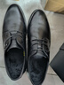 海澜之家HLA皮鞋男士商务休闲秋冬正装德比鞋子男H334/H220 黑色加绒40 实拍图