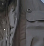 森马羽绒服男防风防水防油防污冬季连帽工装外套厚款109724113125 实拍图