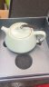 东道汝窑馆藏纪念款茶具茶壶招待送礼陶瓷茶壶石瓢壶天青色送礼专用 实拍图