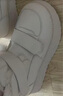 百丽（Belle）厚底羊毛雪地靴女靴加绒保暖休闲短靴棉鞋D1X1DDD4 米白-亮面皮 36 (230mm) 实拍图
