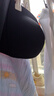 幸棉前扣无肩带内衣女防滑聚拢隐形美背文胸小胸显大抹胸 黑色双扣XL 实拍图