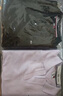 TOMMY JEANS【透气舒适】春夏女装珠地棉气质收腰显瘦V领宽松长裙连衣裙 淡紫色W06 M （推荐：110-125斤） 实拍图