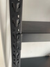 实邦仓库货架仓储置物架轻型家用库房仓库储物铁架子金属快递货架子钢 黑色-4层-主架（送安全栓） 工厂直销加厚180KG/层120*40*200 实拍图