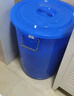 科力邦（Kelibang） 大号塑料桶 圆形收纳桶大容量水桶酒店厨房工业环卫物业垃圾桶 有盖100L蓝色 KB3002 实拍图