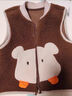 迷你巴拉（minibala）【绒绒衣】冬新款男女童双面暖马甲可爱保暖毛绒背心 胡桃棕51002 110 实拍图