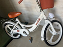 361°大儿童自行车女学生公主单车6-18岁双刹舒适脚踏单车带车篓后座架 一体轮 【奶油白】98%已安装 18寸【身高115-145cm】约5-11岁 实拍图