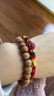武当山太极桃木手串男士念珠文玩手链女款木质手工打磨本命年手把件礼品礼物 珠径8mm 实拍图