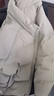 京东京造羽绒服25秋冬新款立领加绒加厚面包服短款羽绒外套 卡其色 2XL 实拍图