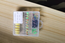 垂弦 超紧太空豆套装全套组合硅胶特级漂座钓鱼主线组渔具小配件 7+2融胶太空豆套装（10组/盒） 中号（S） 实拍图
