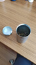 京适茶叶罐便携小茶罐铝合金属储存罐密封罐装高档茶叶盒空盒收纳盒 茶【太空银】大号 220ml 实拍图