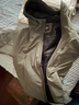 黑冰男士连帽棉服冬防风保暖轻量夹克Primaloft户外运动棉服 F8001 深卡其绿 2XL 实拍图
