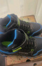 Skechers斯凯奇男童雪地靴户外棉靴儿童运动鞋冬大童棉鞋406415L 黑色/蓝色/柠檬色/BBLM 36 实拍图